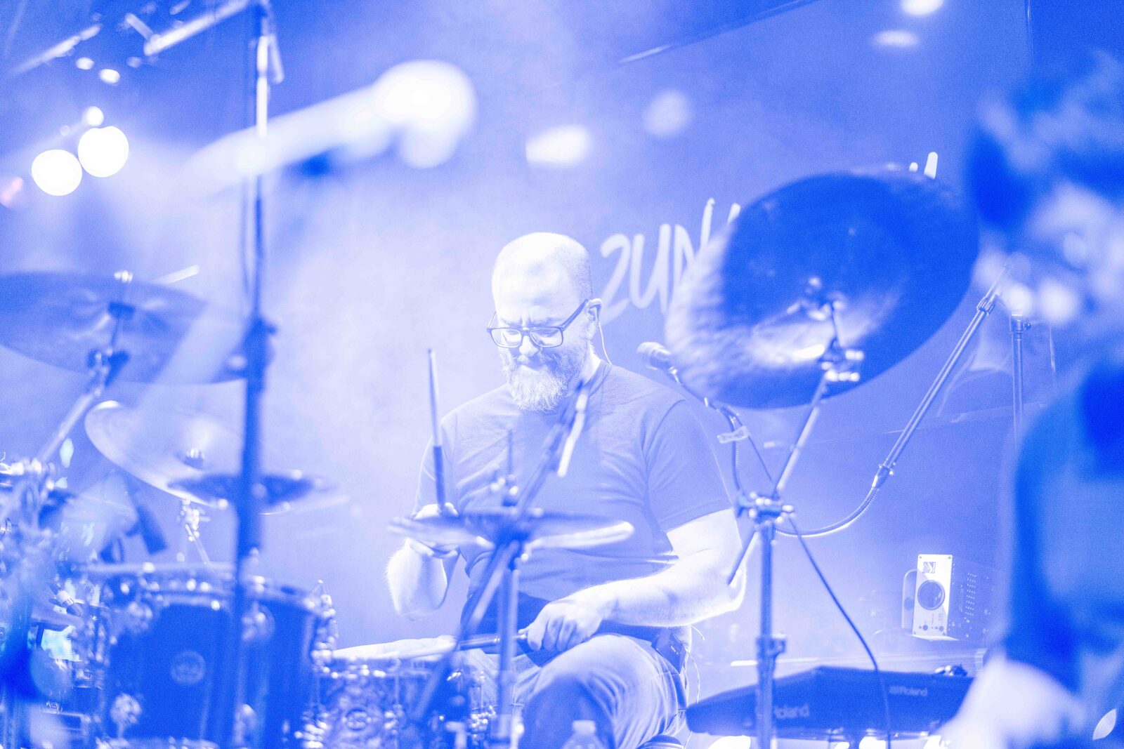 Zuna Grey live — drums